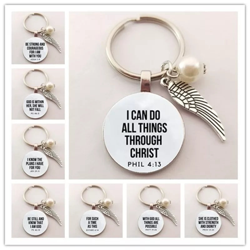 Bible verse keyholders/Chains