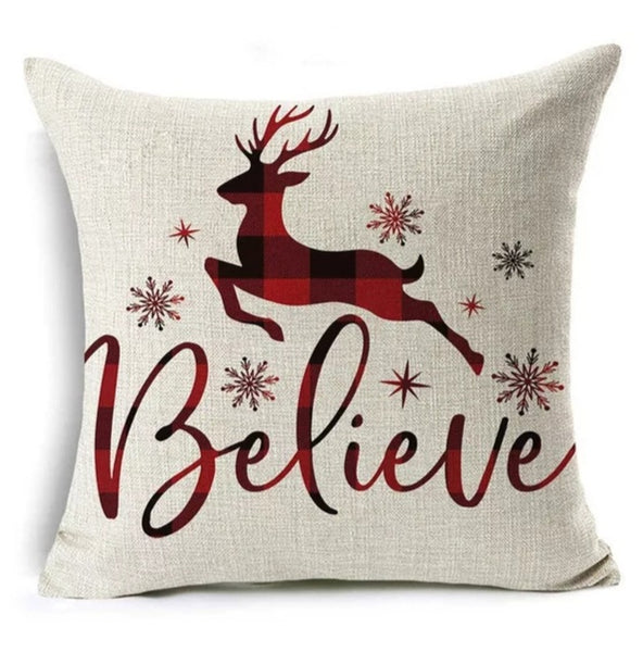 Christmas linen Pillow covers